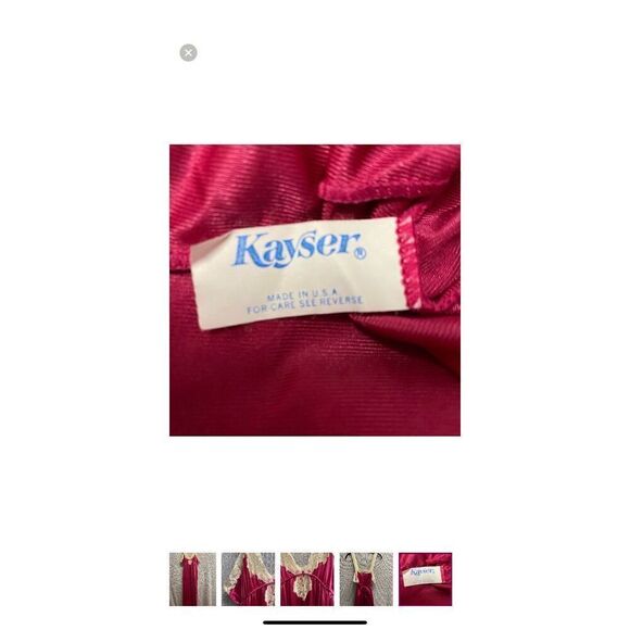 Kayse women’s vintage made in the USA lace trimmed lingerie - Picture 6 of 6